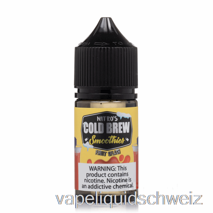 Fruit Splash - Nitros Cold Brew Salts - 30ml 25mg Vape Ohne Nikotin